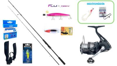 Ryuji Luna II 270 cm 5–55 gr & Shimano Catana 4000 HG FE Spin Seti - 1
