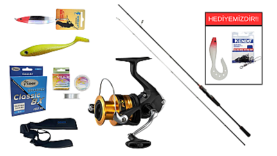 Ryuji Luna II 270 cm 5–55 gr & Shimano FX 3000 FC Spin Seti - 1