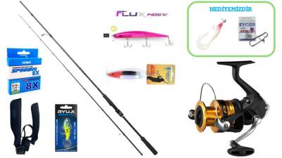 Ryuji Luna II 270 cm 5–55 gr & Shimano FX 4000 FC Spin Seti - 1