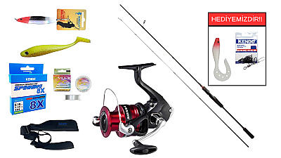 Ryuji Luna II 270 cm 5–55 gr & Shimano Sienna 4000 FG Spin Seti - 1