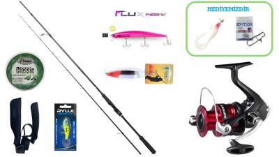 Ryuji Luna II 270 cm 5–55 gr & Shimano Sienna 4000 FG Spin Seti - 1