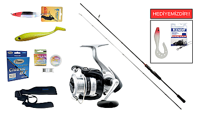 Ryuji Luna II 2.70m 4-35gr&Daiwa Strikeforce 4000 B Spin Seti - 1