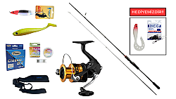 Ryuji Luna II 2.70m 4-35gr&Shimano FX C3000 FC Spin Seti - Shimano
