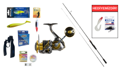 Ryuji Luna II 2.70m 5-55gr&Ryuji Ares X 4000M 5+1BB Spin Seti - Ryuji