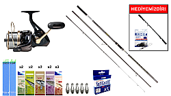 Ryuji Marvel 4.20M 100-250Gr&Remixon Venom 8000 5+1BB Surf Seti - Ryuji