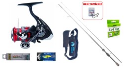 Ryuji Matrix Fuji 198cm 0.8-6 gr & Daiwa Ninja 23 LT 1000 LRF Seti - Daiwa