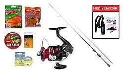 Ryuji Matrix Fuji 1.98M 0.8-6Gr&Shimano Sienna 500 FG LRF Seti - Shimano