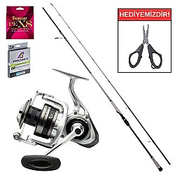 Ryuji Matrix Fuji 2.80M 25-80 Gr&Savage Gear SGS6 6000 FD 6+1BB Profesyonel Shore Jig Seti - Ryuji