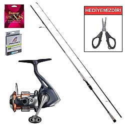 Ryuji Matrix Fuji 2.80M 25-80 Gr&Shimano Nasci FD C5000 XG Profesyonel Shore Jig Seti - Shimano