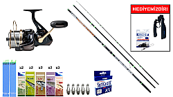Ryuji Momentum 4.20M, 100-250Gr&Remixon Venom 8000 5+1BB Surf Seti - Remixon