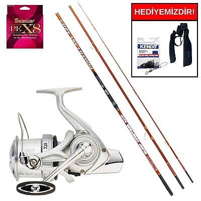 Ryuji Power Cast 4.20M 100-280Gr&Shimano Sedona 8000 FI Kurşun Arkası Set - 1