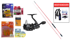 Ryuji Red Fox 2.30m 3-15gr&Ryuji Infinity 2000S 5+1 LRF Seti - Ryuji