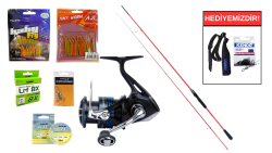 Ryuji Red Fox 2.30m 3-15gr&Shimano Nexave FI 1000 LRF Seti - Shimano