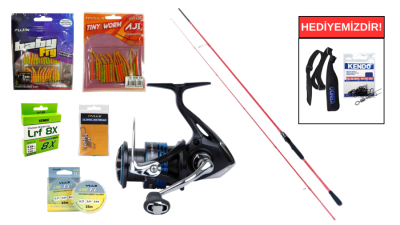 Ryuji Red Fox 2.30m 3-15gr&Shimano Nexave FI 1000 LRF Seti - 1