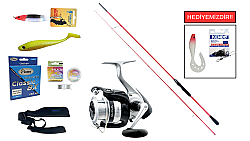 Ryuji Red Fox 2.70m 5-55gr&Daiwa Strikeforce 4000 B Spin Seti - Ryuji
