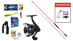 Ryuji Red Fox 2.70m 5-55gr&Okuma Revenger A RV-4000A Spin Seti - Ryuji