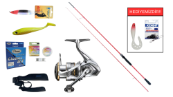 Ryuji Red Fox 2.70m 5-55gr&Shimano Sedona FJ 4000 Spin Seti - Ryuji