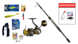 Ryuji Rock Fish 2.70M 10-40Gr&Ryuji Ares X 4000M 5+1BB Teleskopik Spin Seti - Ryuji