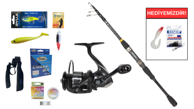 Ryuji Rock Fish 2.70M 10-40Gr&Ryuji Infinity 4000M 5+1BB Spin Seti - 1