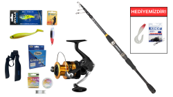 Ryuji Rock Fish 2.70M 10-40Gr&Shimano FX 4000 FC Teleskopik Spin Seti - Shimano