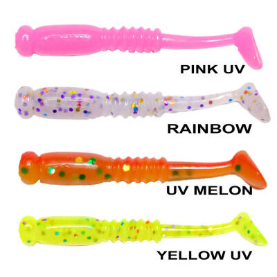 Ryuji Rock Tail 4cm Kokulu Silikon Yem (12 adet) - 3