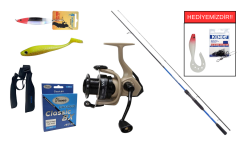 Ryuji Sky Force 274m 10-50gr&Okuma Outrax OR-4000SGA 1+1BB Spin Seti - Ryuji