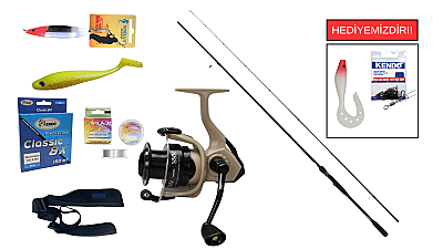 Ryuji Sky Force 274m 10-50gr&Okuma Outrax OR-4000SGA 1+1BB Spin Seti - 1