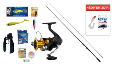 Ryuji Sky Force 274m 10-50gr&Shimano FX 4000 FC Spin Seti - 1