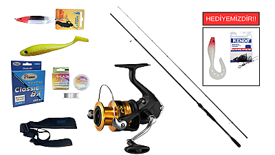 Ryuji Sky Force 274m 10-50gr&Shimano FX 4000 FC Spin Seti - 1