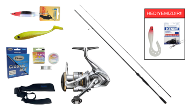 Ryuji Sky Force 274m 10-50gr&Shimano Sedona FJ 4000 Spin Seti - 1