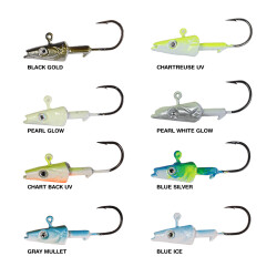 RYUJI SNAKE SHAD JIG HEAD,10GR (3 AD) - Ryuji