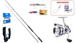 Ryuji Special 270 cm 7–44 gr & Okuma Aria-3000A Spin Seti - Ryuji