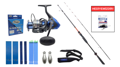 Ryuji Spectra SP 1.85m 50-300gr &Okuma Safina SW-X SNW-6000A 4+1BB Tekne Seti - 1