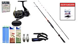 Ryuji Spectra SP 1.85M 50-300Gr&Okuma Altera Sea ATES-5000A 4+1BB Tekne Seti - Ryuji
