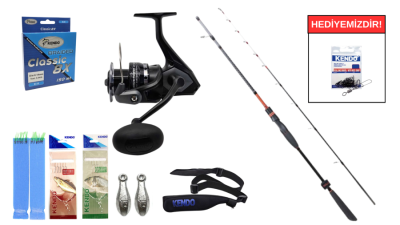 Ryuji Spectra SP 1.85M 50-300Gr&Okuma Wave Power WP-6000A1 Tekne Seti - 1