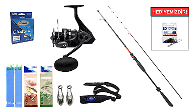 Ryuji Spectra SP 1.85M 50-300Gr&Okuma Wave Power WP-8000A1 Tekne Seti - 1