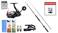 Ryuji Spectra SP 1.85M 50-300Gr&Ryuji Raptor 6000D 5+1BB Tekne Seti - Ryuji