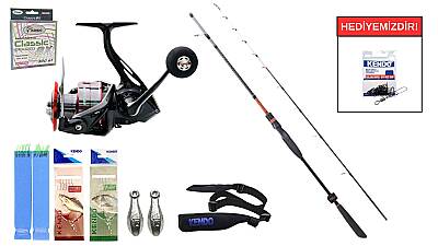 Ryuji Spectra SP 1.85M 50-300Gr&Ryuji Raptor 6000D 5+1BB Tekne Seti - 1