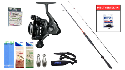 Ryuji Spectra SP 1.85m 50-300 gr&Okuma Acuador ACU-6000A Tekne Seti - 1