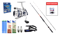 Ryuji Spectra SP 1.85m 50-300gr&Okuma ARIA-6000a Tekne Seti - Ryuji