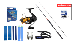 Ryuji Spectra SP 1.85m&Shimano FX 4000 FC Tekne Seti - Ryuji