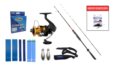 Ryuji Spectra SP 1.85m&Shimano FX 4000 FC Tekne Seti - 1