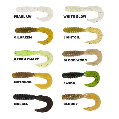 RYUJI SWIM WORM 5.5CM TPR KOKULU SİLİKON - 1