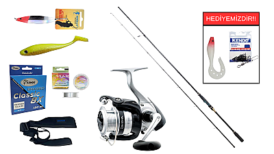 Ryuji Terminator 270 cm 4–35 gr & Daiwa Strikeforce 4000B Spin Seti - 1