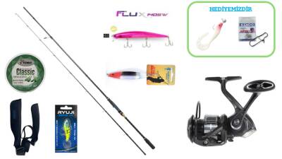 Ryuji Terminator 240 cm 4–35 gr & Ryuji Infinity 4000M Spin Seti - 1