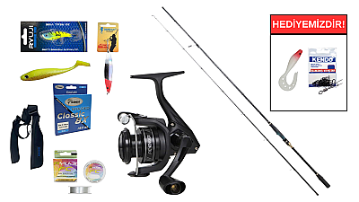 Ryuji Terminator 2.70M 4-35Gr&Okuma Revenger A RV-4000A Spin Seti - 1