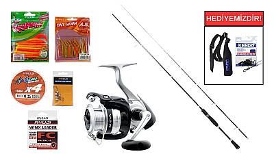 Ryuji Ultra Infinity Fuji O 2.30M 1-15Gr&Daiwa Strikeforce 1000 B LRF Seti - 1