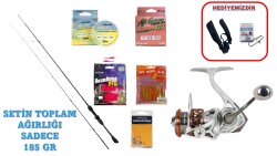 Ryuji Voltage 190 cm 0.5–5 gr & Ryuji Ajix 500 LRF Seti - Ryuji