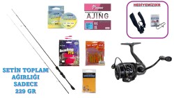 Ryuji Voltage 198 cm 0.6–7 gr & Ryuji Voltage 800 5+1 LRF Seti - Ryuji