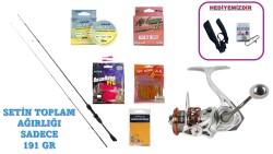 Ryuji Voltage 198 cm 0.6–7gr & Ryuji Ajix 500 LRF Seti - Ryuji